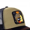 Casquette trucker Capslab Looney Tunes Martian Kaki Casquette trucker Capslab Looney Tunes Martian Kaki