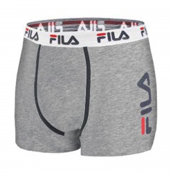 Lot de 2 boxers homme Fila 5040 Noir et Gris