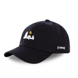 Casquette Capslab Peanuts Dog Noir