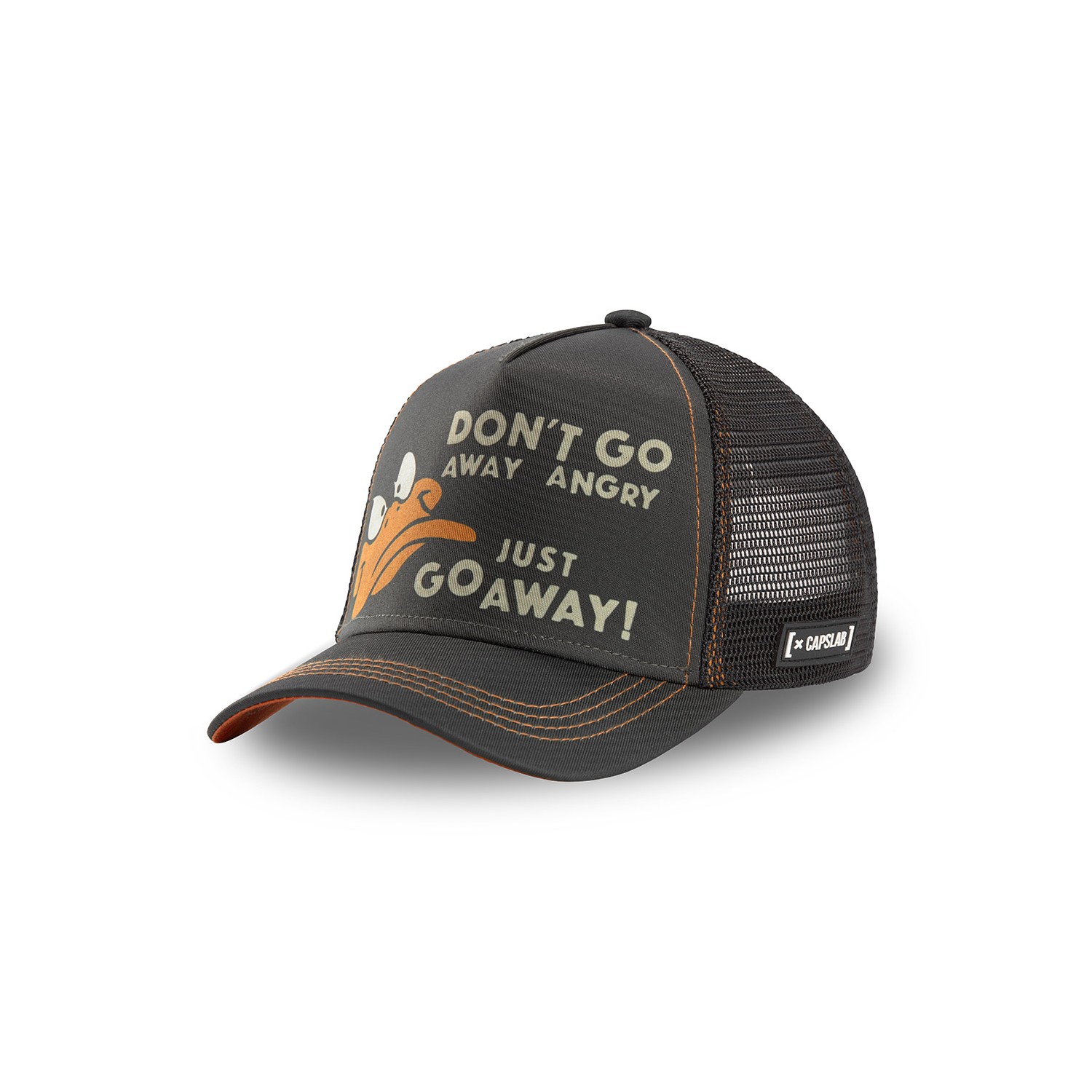 Casquette Capslab Looney Tunes Daffy Noir Casquette Capslab Looney Tunes Daffy Noir