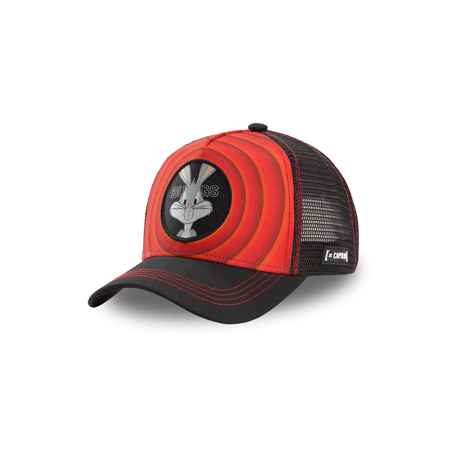 Casquette Capslab Looney Tunes Bugs Bunny Rouge Casquette Capslab Looney Tunes Bugs Bunny Rouge