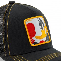 Casquette Capslab Looney Tunes Daffy Noir et Jaune