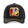 Casquette Capslab Looney Tunes Daffy Noir et Jaune Casquette Capslab Looney Tunes Daffy Noir et Jaune