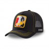 Casquette Capslab Looney Tunes Daffy Noir et Jaune Casquette Capslab Looney Tunes Daffy Noir et Jaune