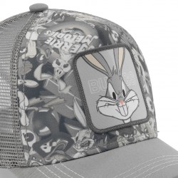 Casquette Capslab Looney Tunes Bugs Bunny Gris