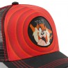Casquette Capslab Looney Tunes Taz Rouge Casquette Capslab Looney Tunes Taz Rouge