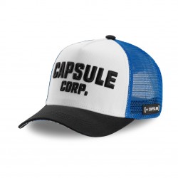 Casquette Capslab Dragon Ball Z 4 Capsule Corp Blanc