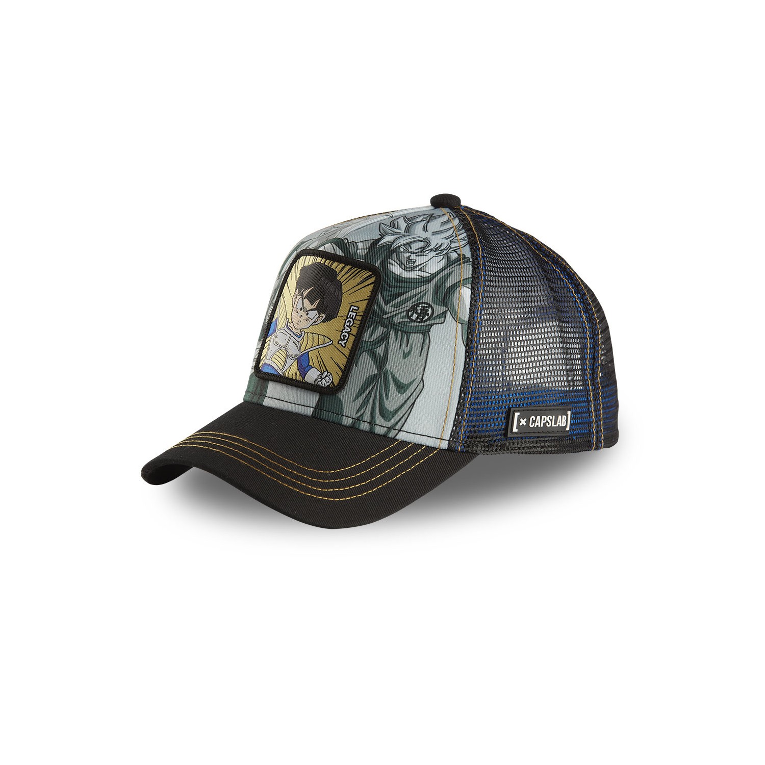 Casquette Capslab Dragon Ball Z 4 Legacy Gris Casquette Capslab Dragon Ball Z 4 Legacy Gris