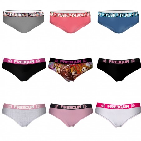 Pack Surprise de 3 Boxers coton fille