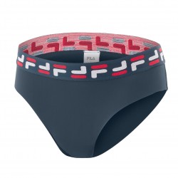 Boxer Femme en Polyamide Découpe laser bleu marine 