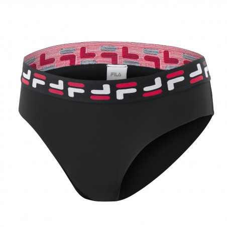 Boxer Femme en Polyamide Découpe laser noir