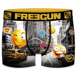 Boxer microfibre garçon freegun premium city