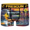 Boxer microfibre garçon freegun premium astronaute