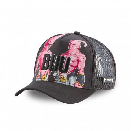 Casquette Dragon Ball Z Buu Gris 