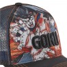 Casquette Dragon Ball Z Goku Multicolore zoom sur l'avant Casquette Dragon Ball Z Goku Multicolore zoom sur l'avant