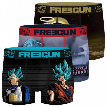 Lot de 3 Boxers garçon Dragon Ball Super