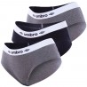 Lot de 3 Boxers femme Umbro Lot de 3 Boxers femme Umbro