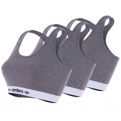 Lot de 3 Brassières coton femme