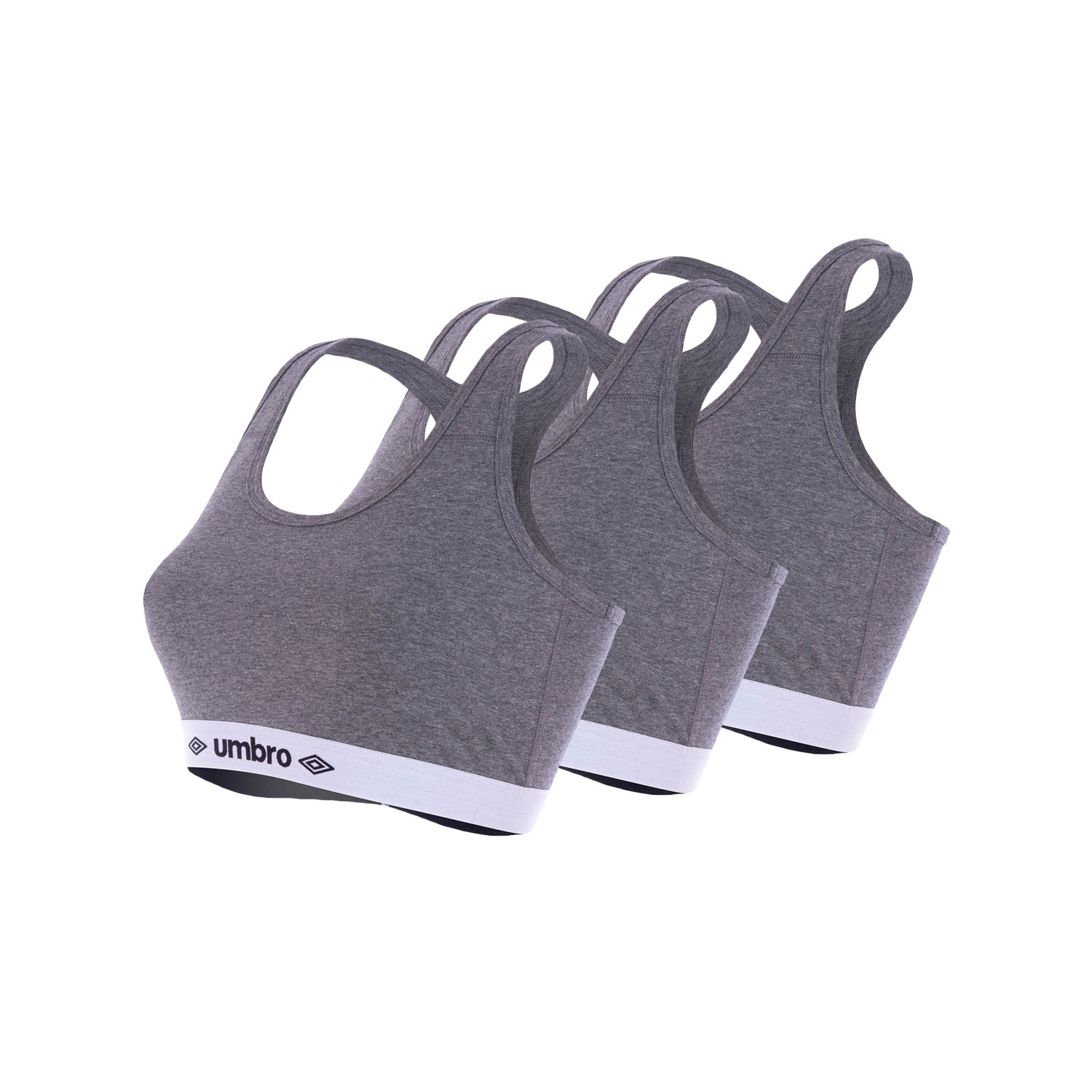 Lot de 3 Brassières coton femme Lot de 3 Brassières coton femme