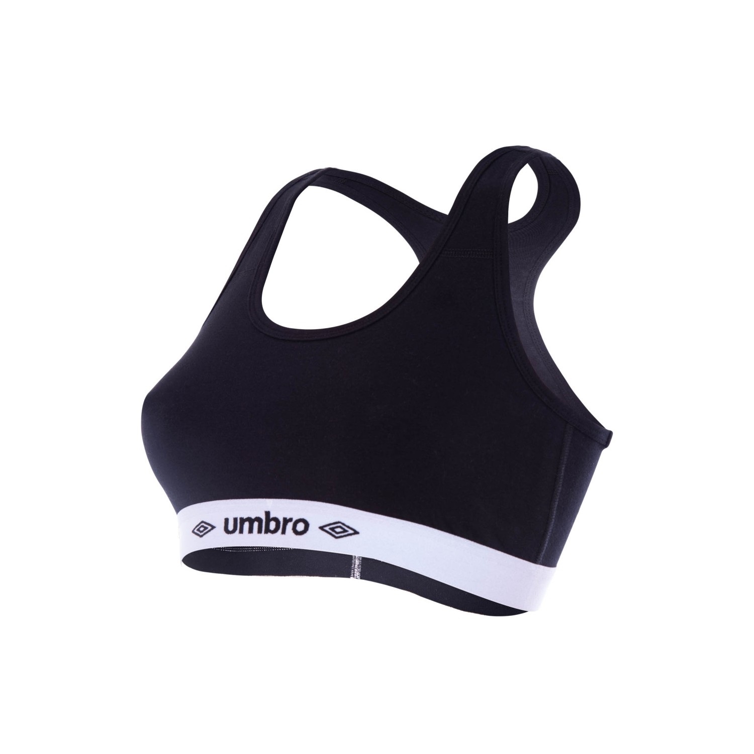 Brassière femme coton Umbro Noir