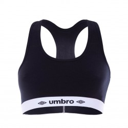 Brassière femme coton Umbro Noir