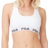 Lot de 3 Brassières coton Fila FU6042 Gris, Blanc et Noir Lot de 3 Brassières coton Fila FU6042 Gris, Blanc et Noir
