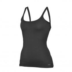 Debardeur coton femme Fila Noir