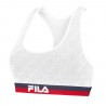 Brassiere coton femme Fila 6056 Blanc Brassiere coton femme Fila 6056 Blanc