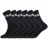 Lot de 6 Paires de Chaussettes Tennis