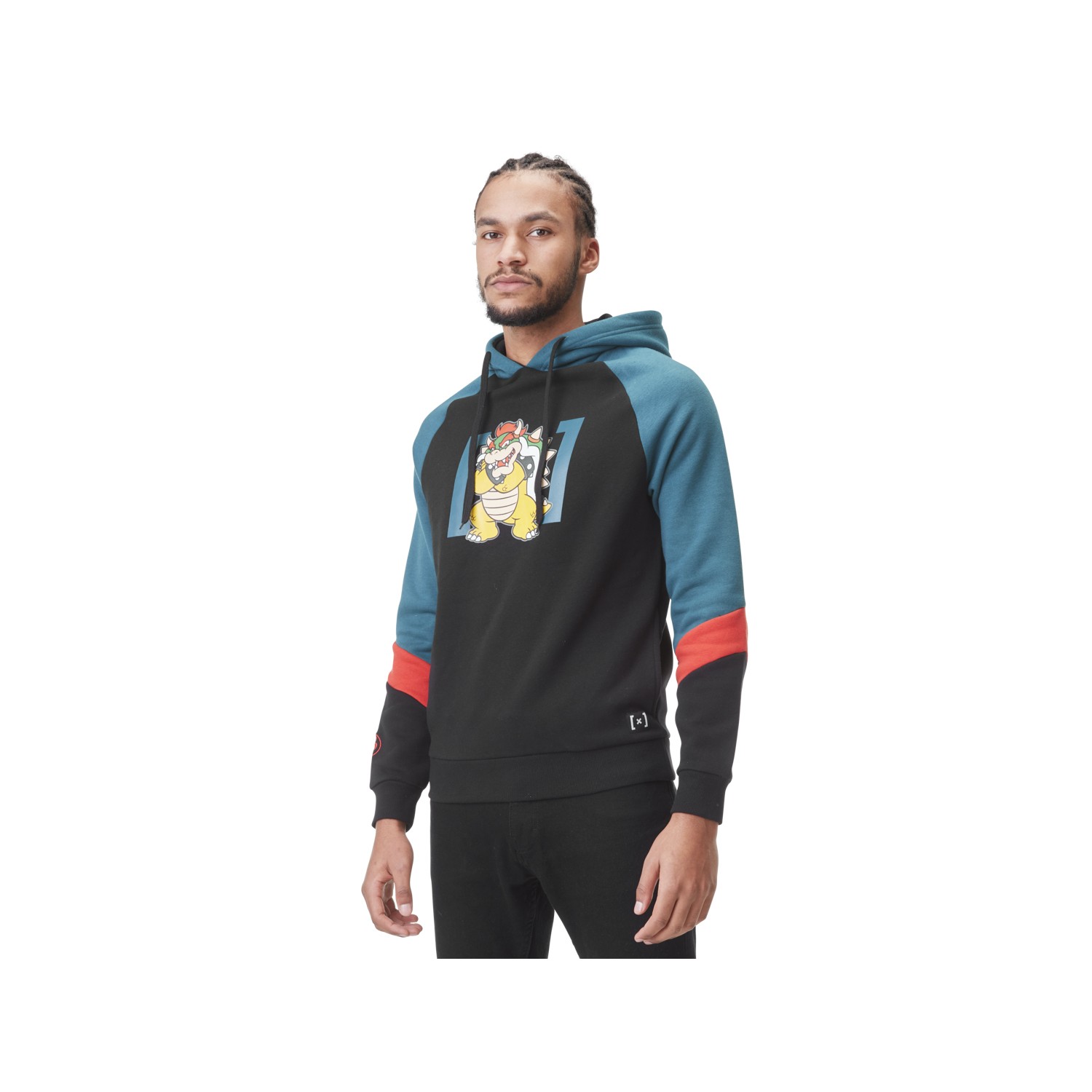 Sweat à capuche homme Super Mario Bowser Sweat à capuche homme Super Mario Bowser