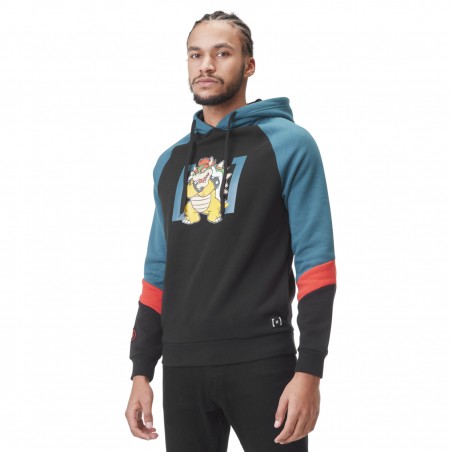 Sweat à capuche homme Super Mario Bowser