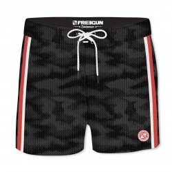 Boardshort soft touch garçon ceinture plate Hex