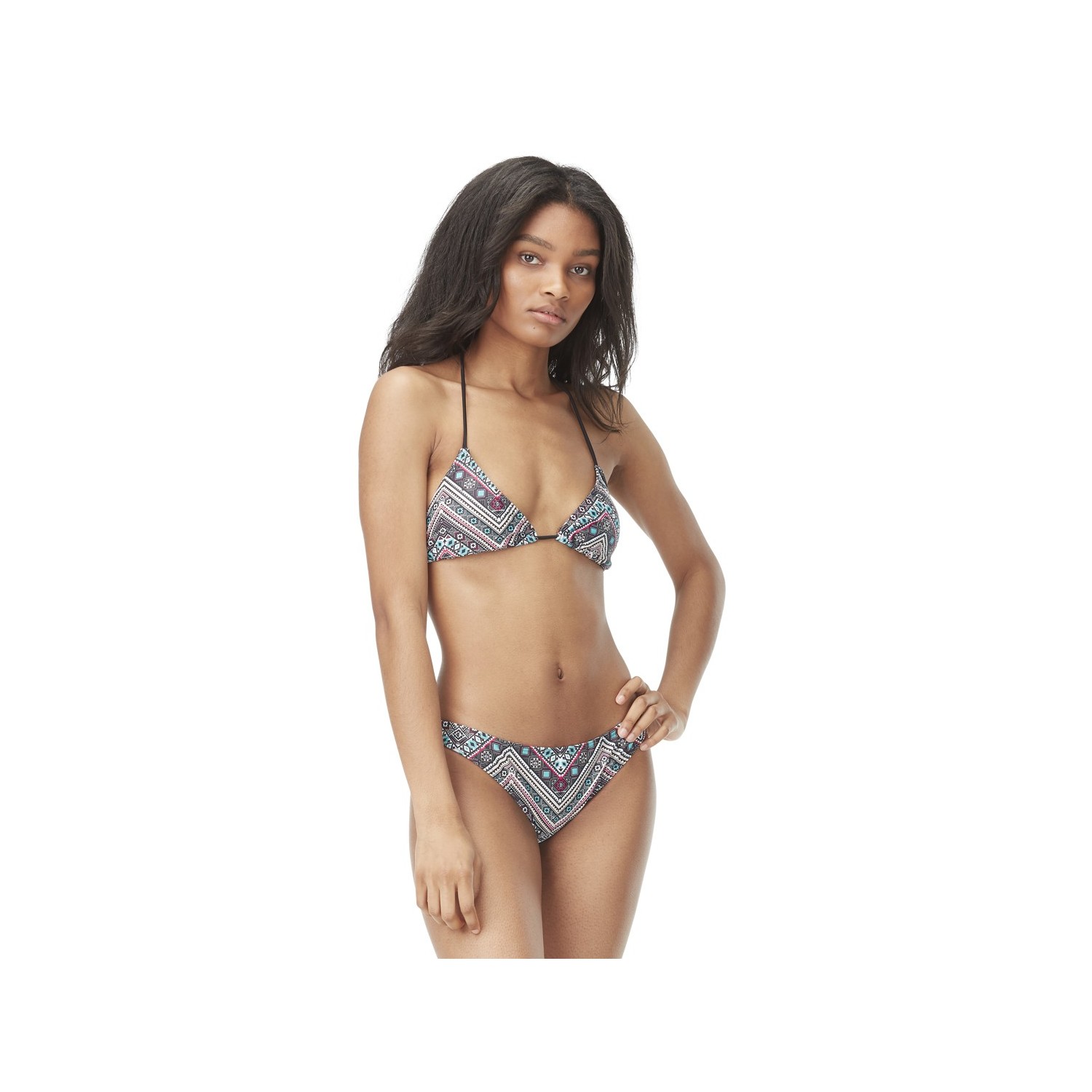 Maillot de bain femme 2 pièces haut triangle bas culotte Aztek Maillot de bain femme 2 pièces haut triangle bas culotte Aztek