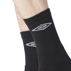 Lot de 20 Paires de Chaussettes Tennis homme Noir