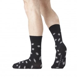 Lot de 6 chaussettes de ville Serge Blanco homme en coton