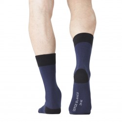 Lot de 3 chaussettes de ville homme en coton peigné doux