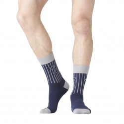 Lot de 3 chaussettes de ville homme en coton peigné doux