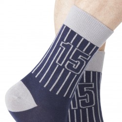 Lot de 3 chaussettes de ville homme en coton peigné doux