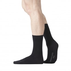 Lot de 6 chaussettes de ville Serge Blanco homme en coton