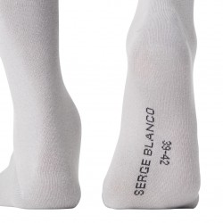 Lot de 3 chaussettes de ville homme en coton peigné doux