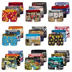 Pack surprise de 12 Boxers microfibre homme