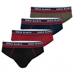 Lot de 4 slips homme en...