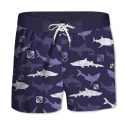 Boardshort Court Garçon Requin