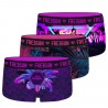 Lot de 3 Shortys fille Tropical Neon