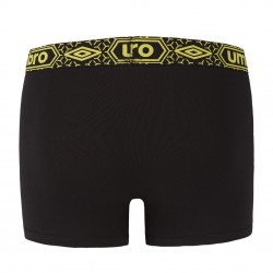 Boxer coton homme uni ceinture intérieur coloré