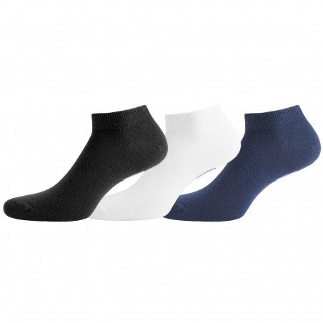 Lot de 3 Paires de Chaussettes Socquettes coton homme peigné