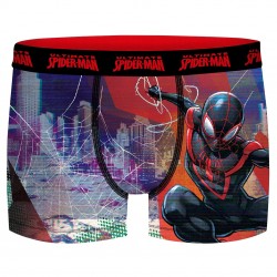 Boxer garçon Spider-Man Black