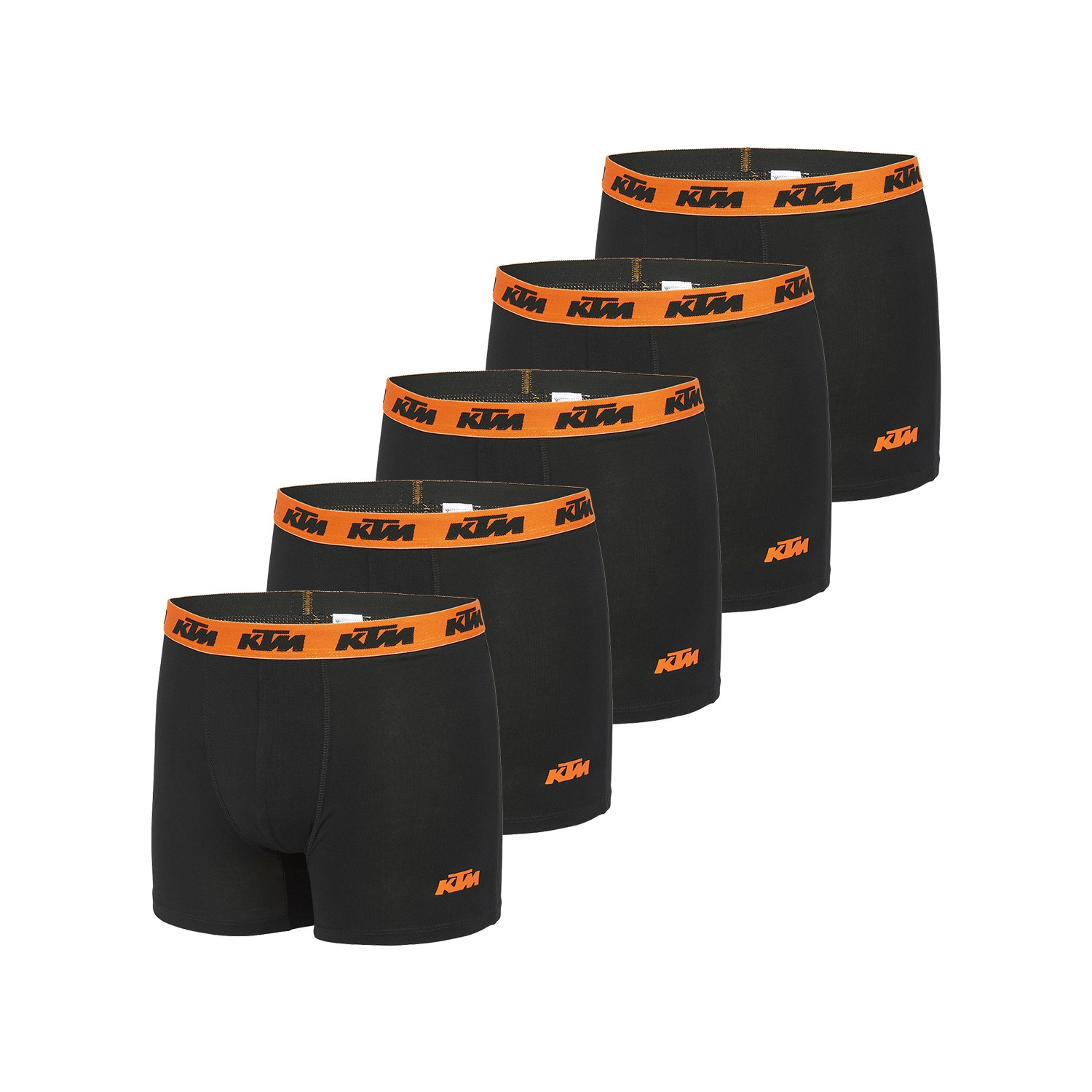 Lot de 5 Boxers coton homme KTM