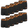 Lot de 10 Boxers coton homme KTM Ceinture colorée