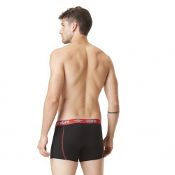 Boxer coton homme avec surpiqûres colorées